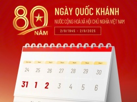 THÔNG BÁO LỊCH NGHỈ LỄ QUỐC KHÁNH 2-9