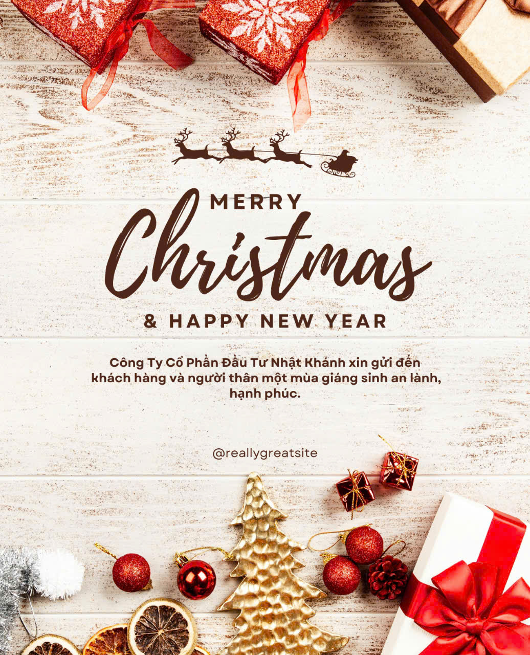 MERRY CHRISTMAS & HAPPY NEW YEAR